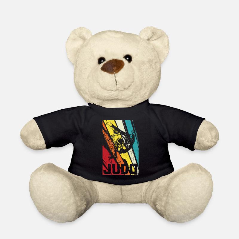 Judo Judoka - Teddy - Schwarz