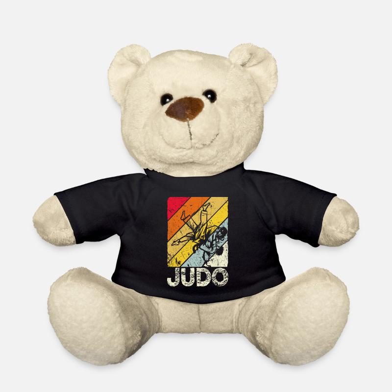 Judo Judoka - Teddy - Schwarz