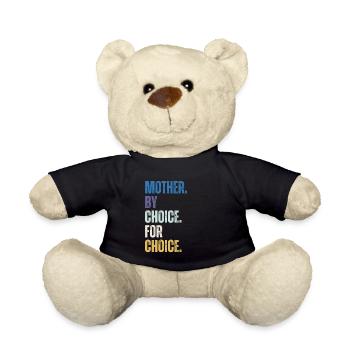 Mother By Choice For Choice Feministin - Teddy - Schwarz - Vorne