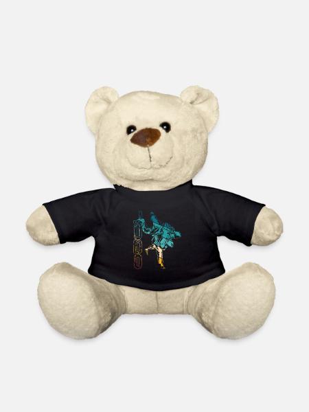 Vintage Judo Judoka - Teddy - Schwarz