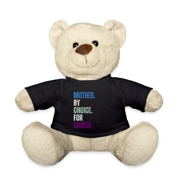 Mother By Choice For Choice Feministin - Teddy - Schwarz - Vorne