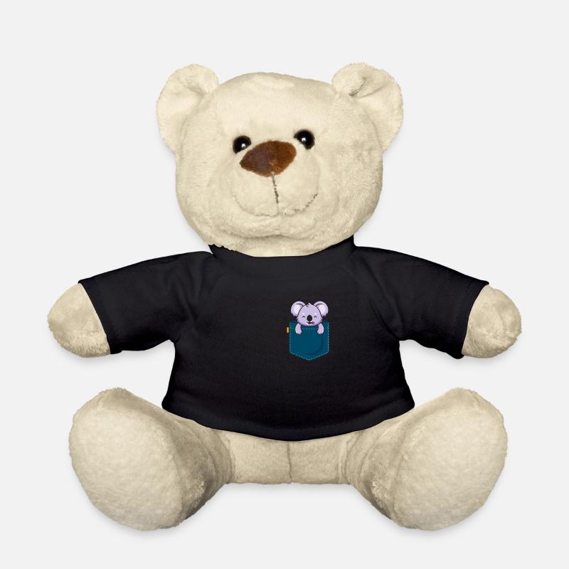 Koala Koalabär Australien Bär Geschenk - Teddy - Schwarz