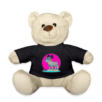 Robot Chien - Nounours - noir - Devant