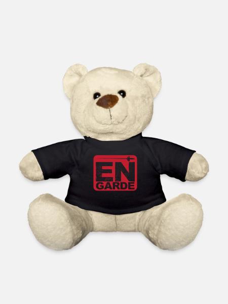 Fechten fertig - Teddy - Schwarz