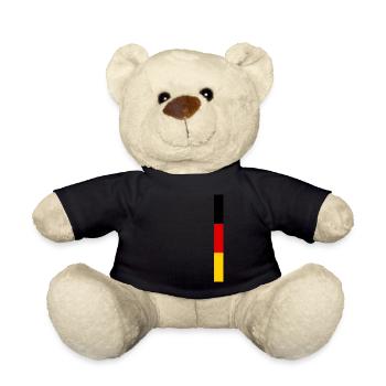 Germany Flag Germany German Flag German - Teddy Bear - black - Front