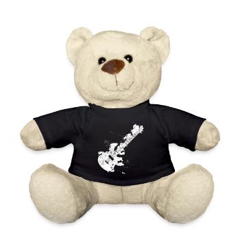 Gitarre E-Gitarre E-Gitarrist & Musik Band Geschen - Teddy - Schwarz - Vorne