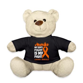 Der Kampf meines Sohnes ist - Teddy - Schwarz - Vorne