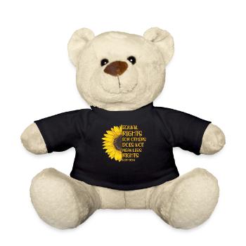 Equal rights for others does not mean less rights - Teddy - Schwarz - Vorne