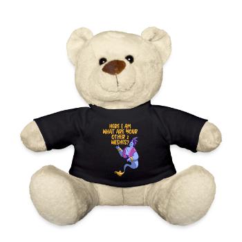 Me voici, quels sont vos 2 autres souhaits - Nounours - noir - Devant