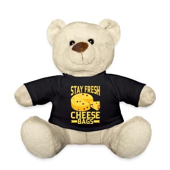 Stay Fresh Cheese Bags 16 - Teddy - Schwarz - Vorne