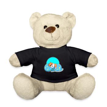 Couverture de couchage pour hamster - Nounours - noir - Devant
