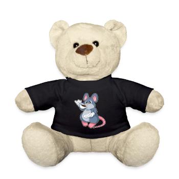 Mouse Coffee Mug - Teddy Bear - black - Front