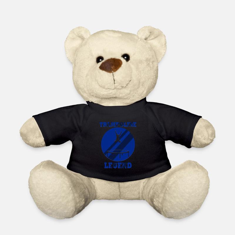 Trampoline Bounce Trampoliniste - Nounours - noir