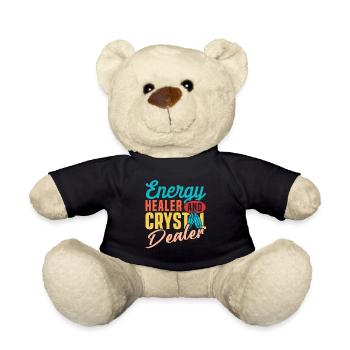 Médecine énergétique Guérison Cristaux d’énergie positive - Nounours - noir - Devant