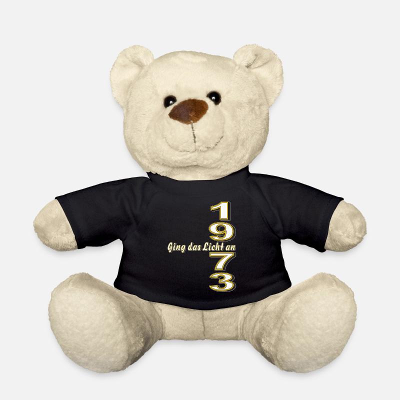GEBURTSTAG JAHRESZAHL 1973 - Teddy - Schwarz