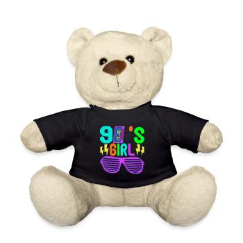 90s Party 90s - Teddy Bear - black - Front