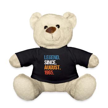 Légende depuis août 1965 Anniversaire - Nounours - noir - Devant