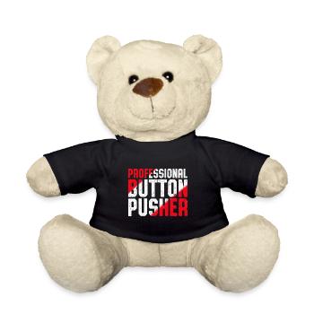 Maschinist Stundenlohn Maschinen - Teddy - Schwarz - Vorne