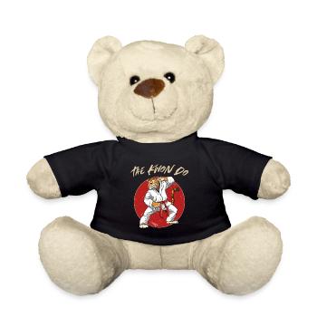 Taekwondo Tiger - Lustige TKD Koreanische - Teddy - Schwarz - Vorne