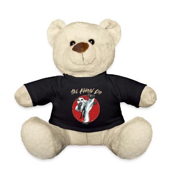 Taekwondo Panda - Lustige TKD Koreanische - Teddy - Schwarz - Vorne