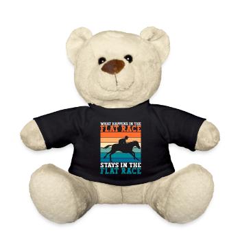 Ce qui se passe dans la course de plat reste dans la course de plat - Nounours - noir - Devant