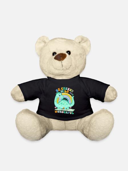 Dinosaurier: Sei frech, wild und wunderbar - Teddy - Schwarz