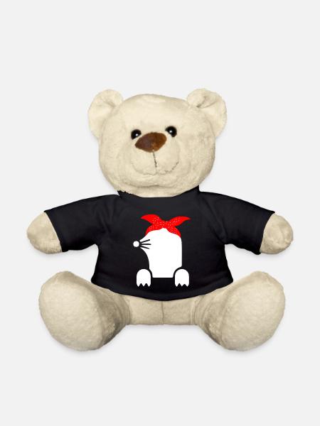 Der Maulwurf - Teddy - Schwarz