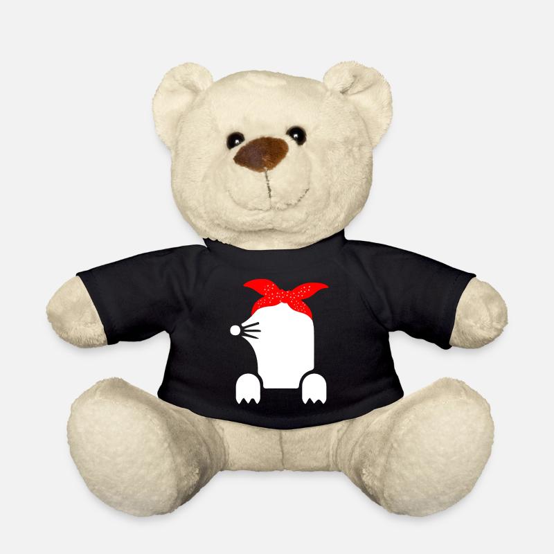 Der Maulwurf - Teddy - Schwarz
