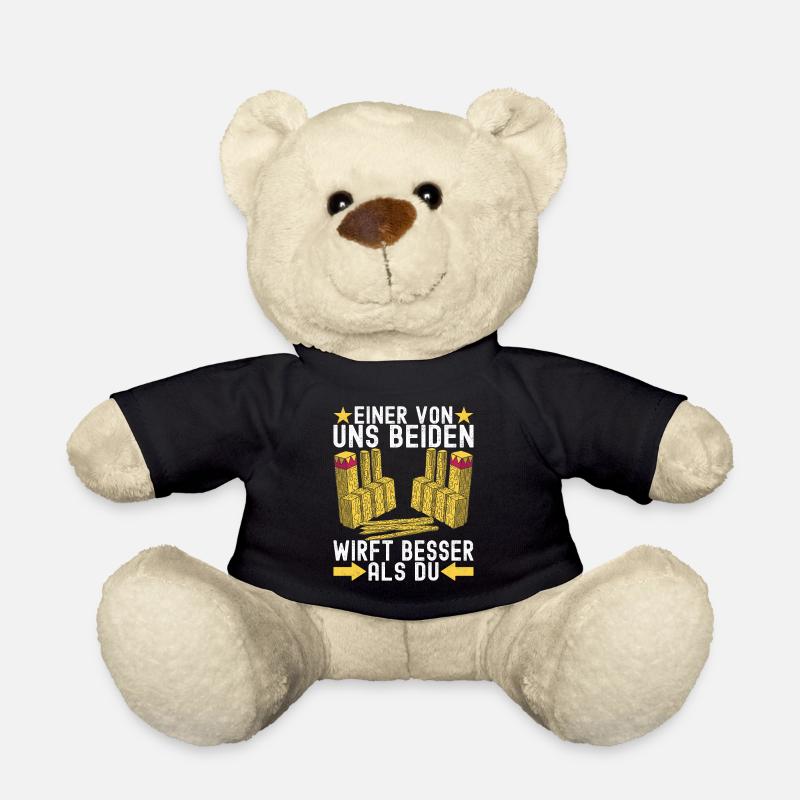 Kubb Wikinger Schach - Teddy - Schwarz