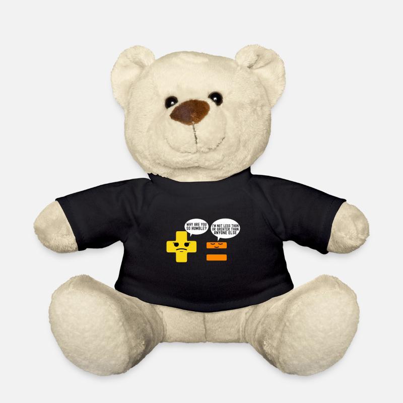 Professeur de mathématiques Mathématiques - Nounours - noir