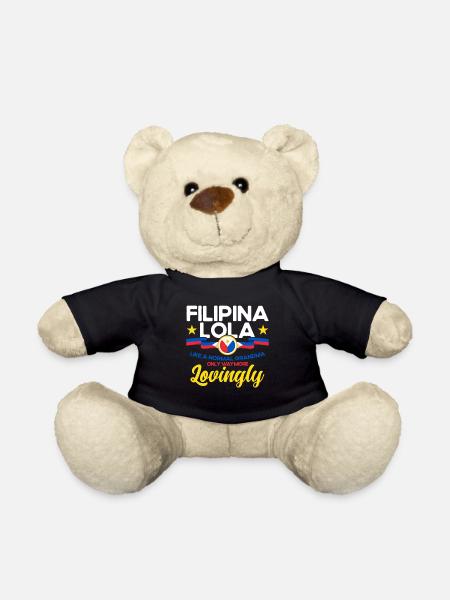 Philippines Drapeau philippin - Nounours - noir
