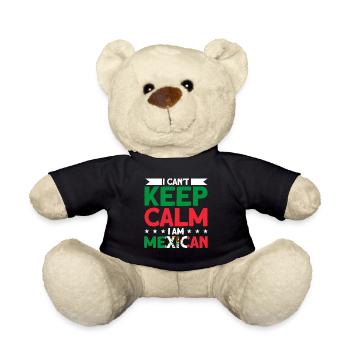 Mexiko Mexikanische Wurzeln Geschenk - Teddy - Schwarz - Vorne