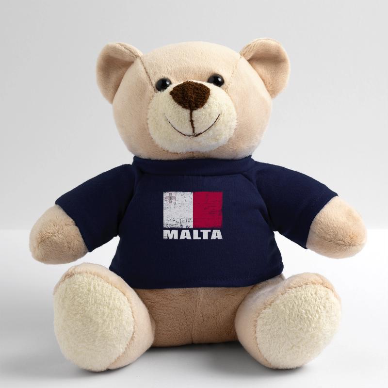 Drapeau de Malte Grunge Drapeau de Malte Nounours