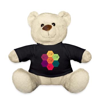 Tardigrade Tardigrade Retro Ours d’eau - Nounours - noir - Devant
