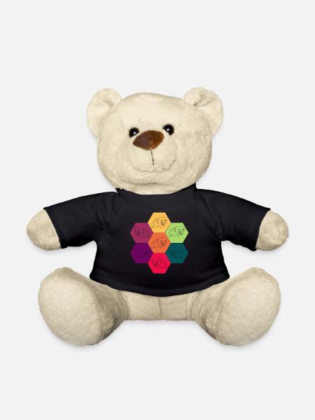 Tardigrade Tardigrade Retro Ours d’eau - Nounours - noir