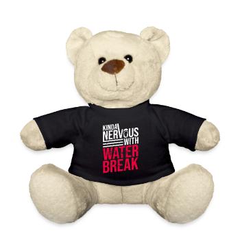 Pregnancy Funny Announcement Reveal - Teddy Bear - black - Front