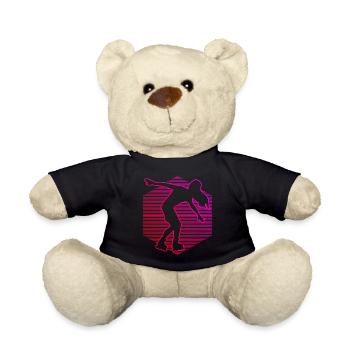 Rollerskaten Roller Skates Rollerskate Roller Skat - Nounours - noir - Devant