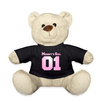 Partner Look Couple Partner Couple Couple Family - Teddy Bear - black - Front