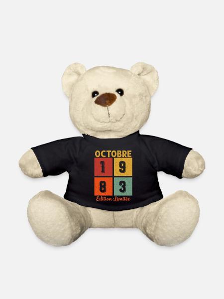 Octobre 1983 Édition limitée - Nounours - noir