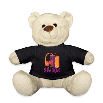 Enfant des années 90 - Nounours - noir - Devant