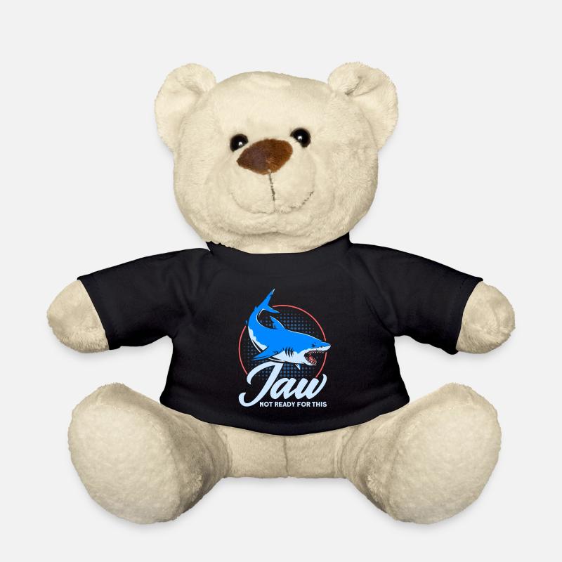 Haie Hai Liebhaber Haifisch Geschenk - Teddy - Schwarz