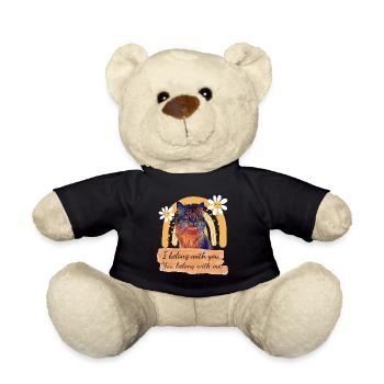 I belong with you, you belong with me! - Nounours - noir - Devant