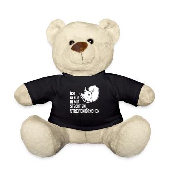 Eichhörnchen - Ich Glaub In Mir Steckt Ein - Teddy - Schwarz - Vorne