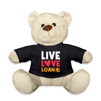 Live Love Loan Frischer Hausbesitzer - Teddy - Schwarz - Vorne