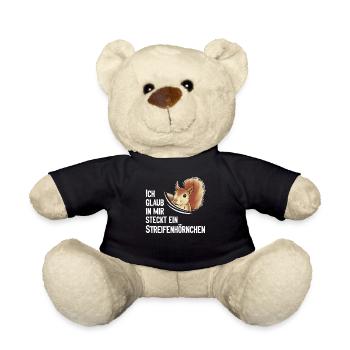 Eichhörnchen - Ich Glaub In Mir Steckt Ein - Teddy - Schwarz - Vorne