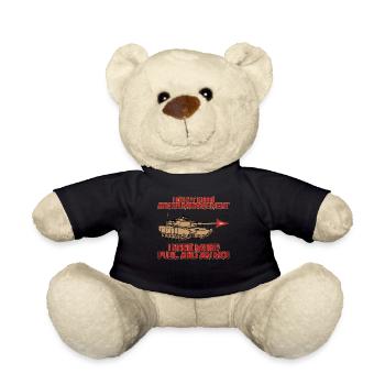 tank grenadier federal army military tiger tank - Teddy - Schwarz - Vorne