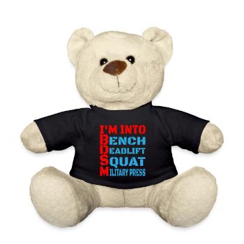 Im Into BDSM Bench Squat Deadlift Military Press14 - Teddy - Schwarz - Vorne