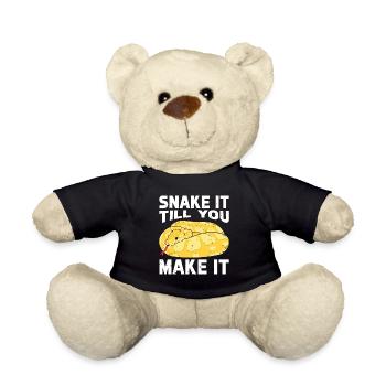 Banana Ball Python Snake It Till You Make It - Teddy - Schwarz - Vorne