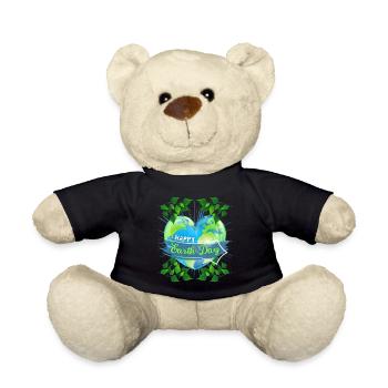 Jour de la Terre, Protection de l’environnement, Protection du climat - Nounours - noir - Devant
