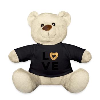 Churro Gift Mexico Nourriture - Nounours - noir - Devant